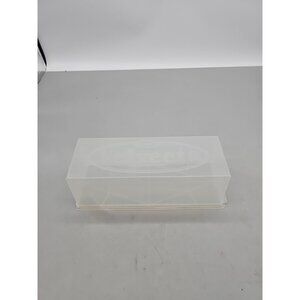Kraft Velveeta Cheese Box Keeper Container Clear Plastic USA, Holds 2lbs